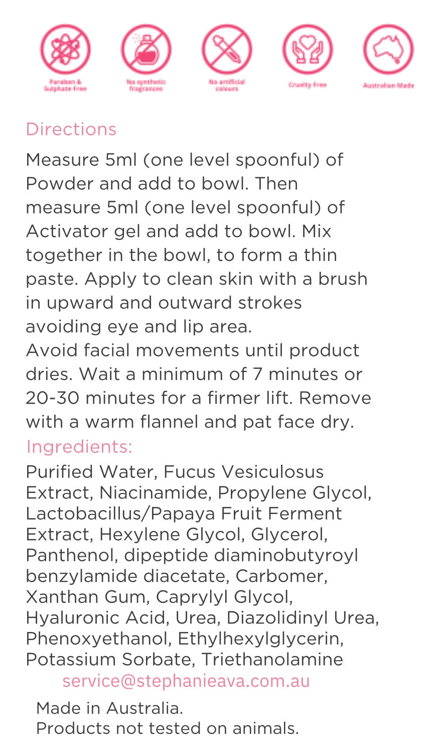 Instant Facelift Kit